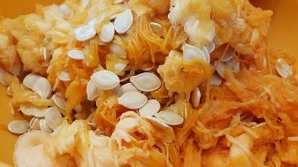 Kürbismark und -samen gegen Parasiten